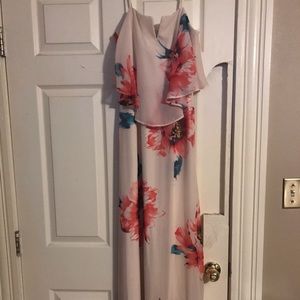 City studio flowered dress